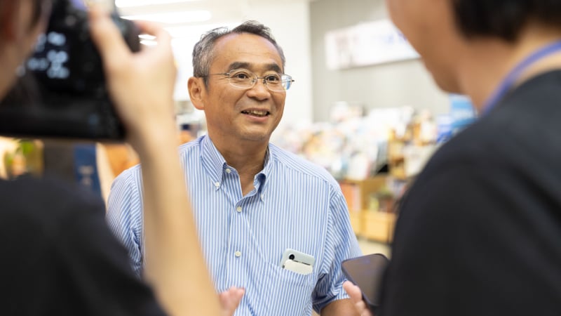 图：罗森金融公司兼营销战略总部长 田村太郎
